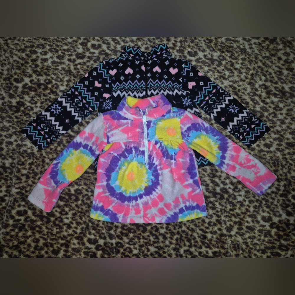 The Children's Place 2 pack Half-Zip Fleece Sweater 4t - Picture 5 of 12